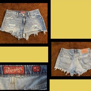 New Without Tags Lucky Brand Denim Shorts size 24